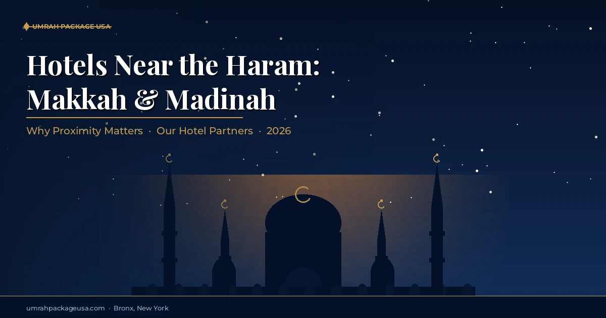 Hotels near Masjid al-Haram in Makkah — 5-star accommodation for Umrah pilgrims